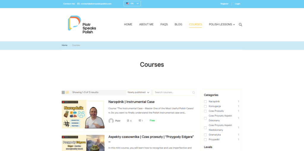 Courses