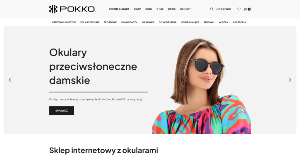 pokko.pl shop homepage