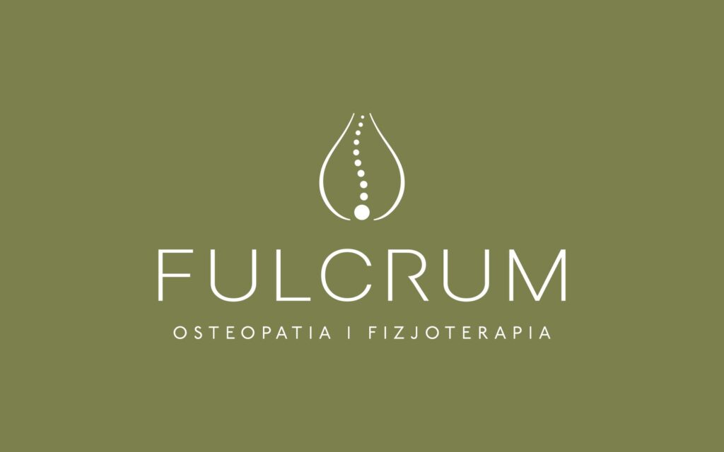 Fulcrum logo, white version