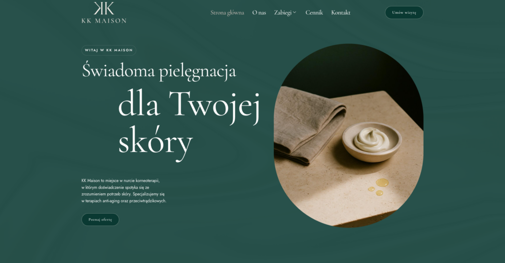kkmaison.pl homepage